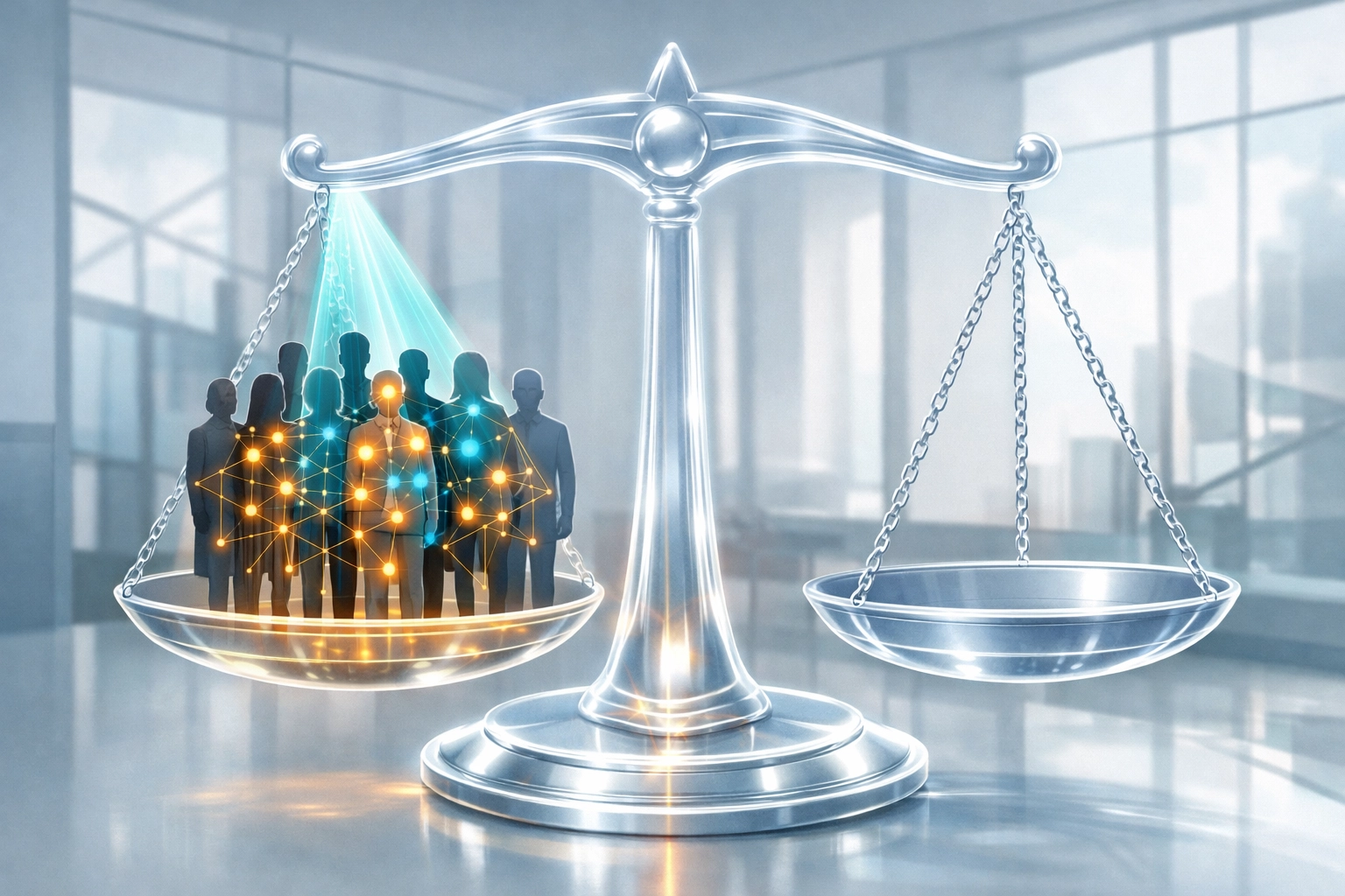 Fairness durch KI im Recruiting: Objektive Auswahl von Talenten basierend auf Qualifikationen.