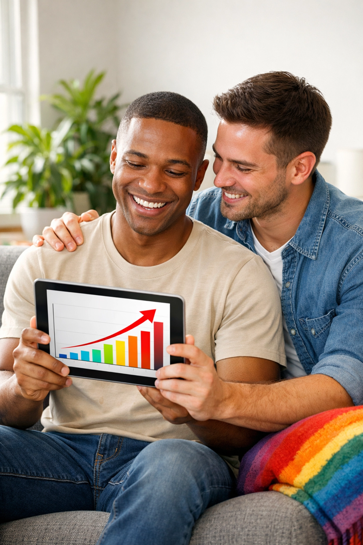 Successful gay authors celebrating high royalties and book sales for their MM romance novels.