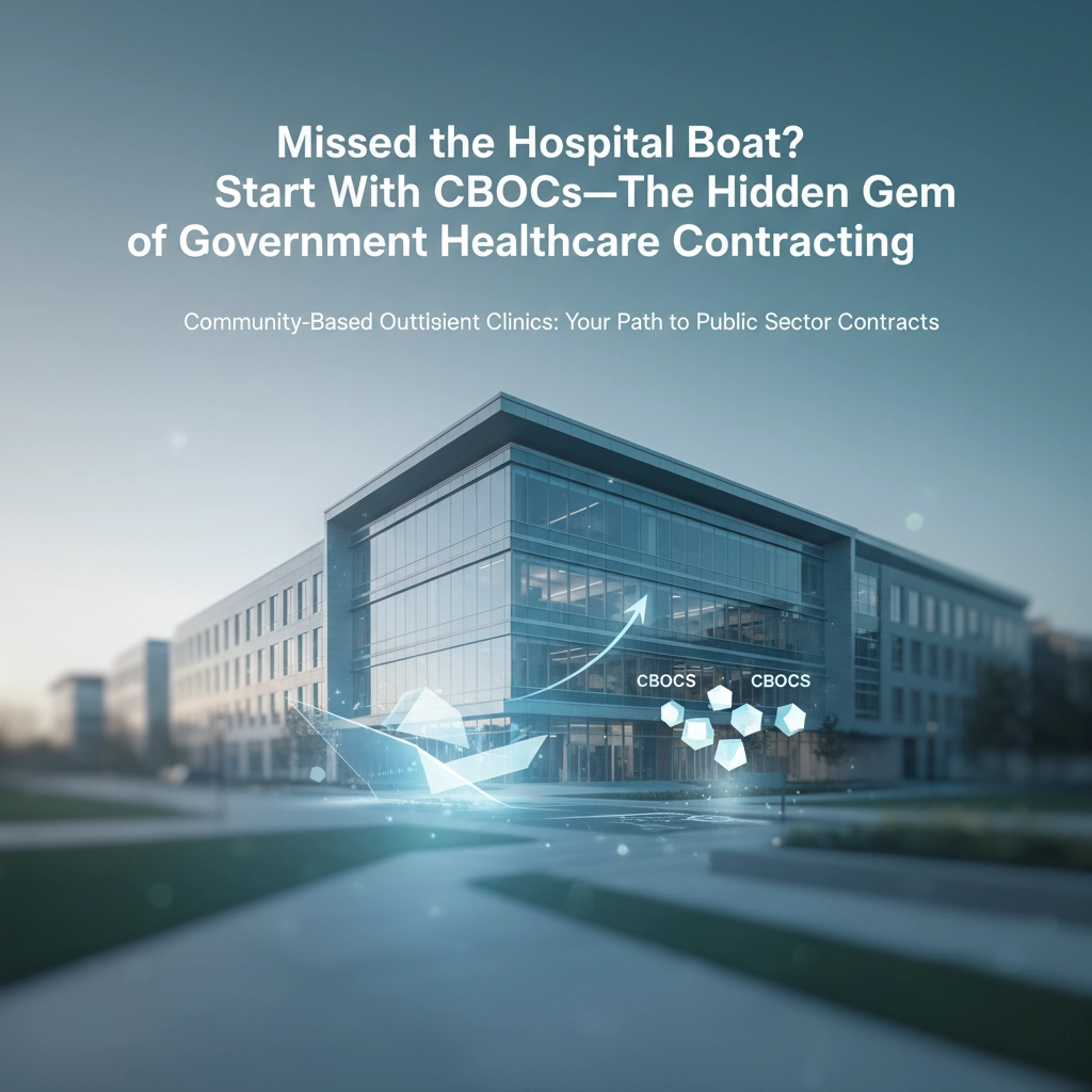Missed the Hospital Boat? Start With CBOCs, The Hidden Gem of Government Healthcare Contracting