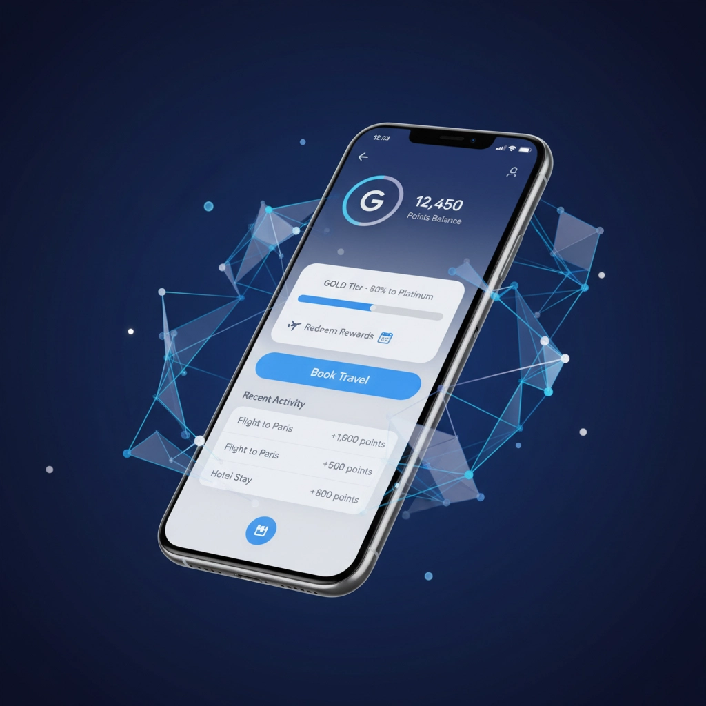 Tracking loyalty status progress