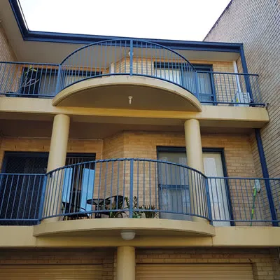 Apartment balcony cleaning