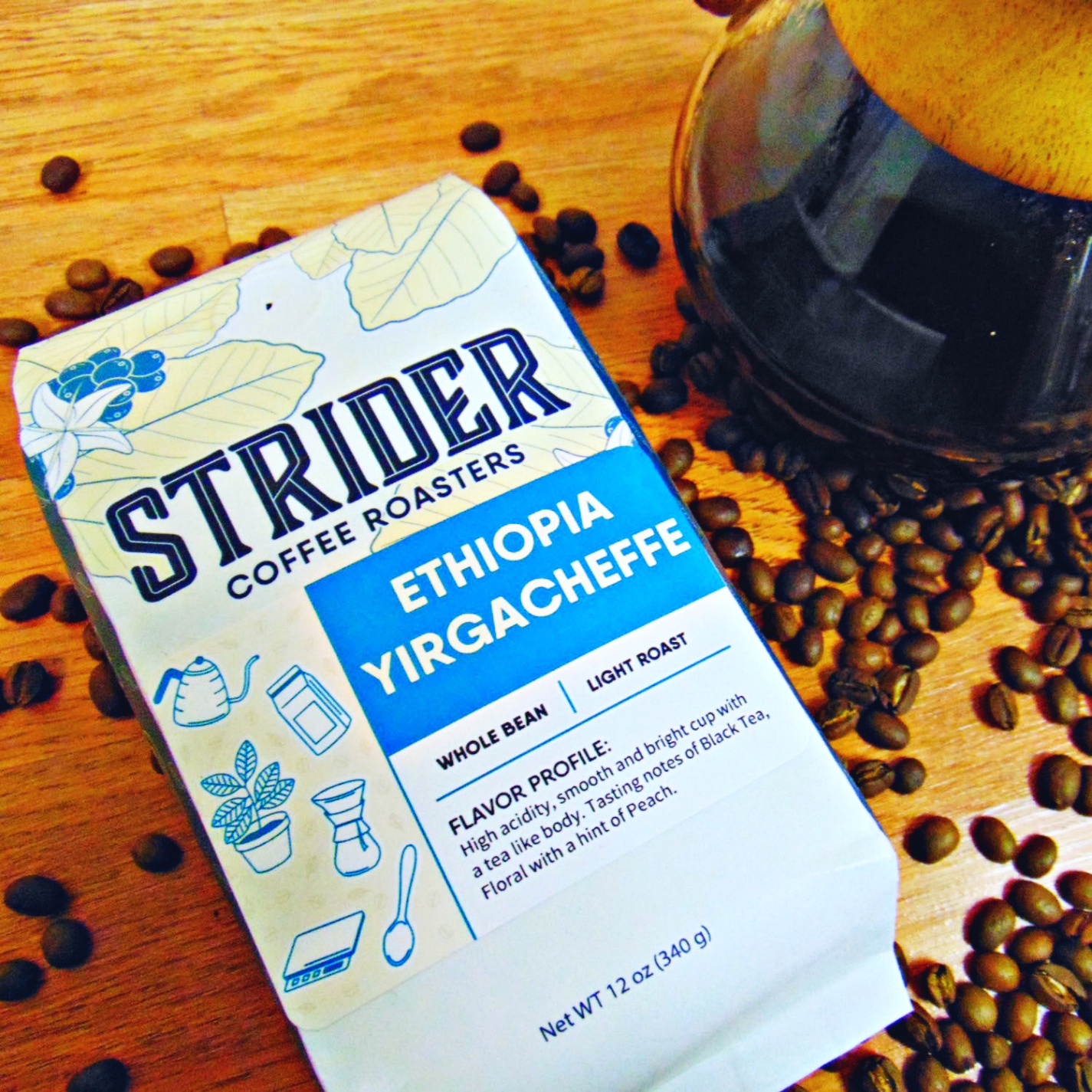 Strider Coffee Roasters Ethiopia Yirgacheffe
