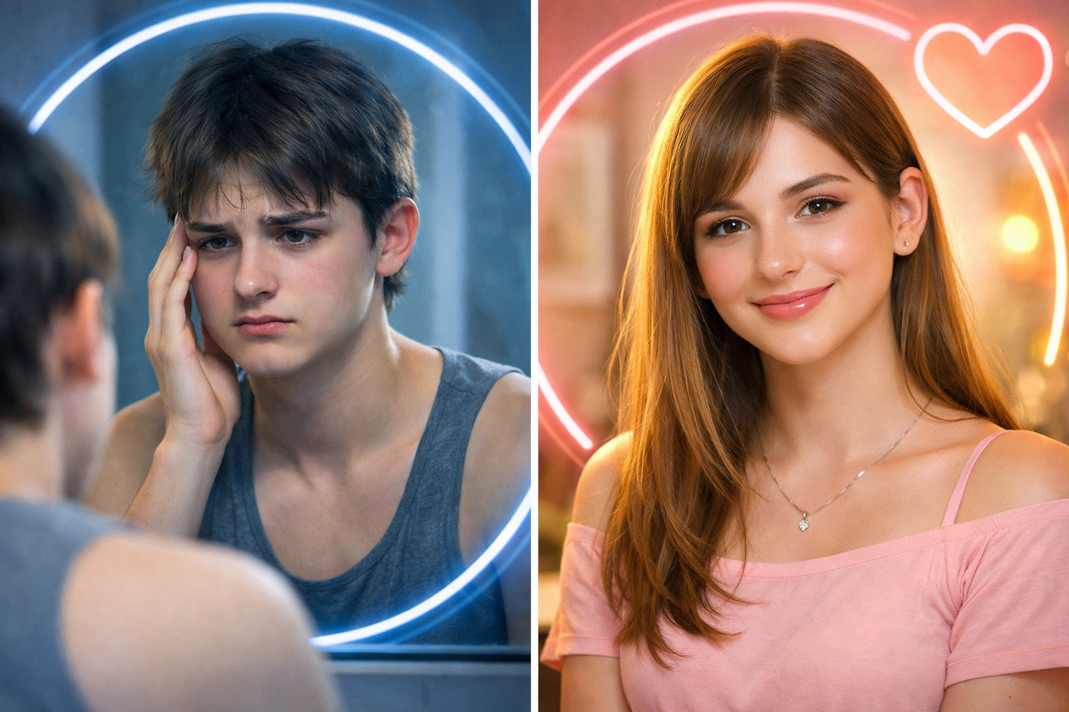 Trans girl showing impact of puberty timing and hormone treatment decisions