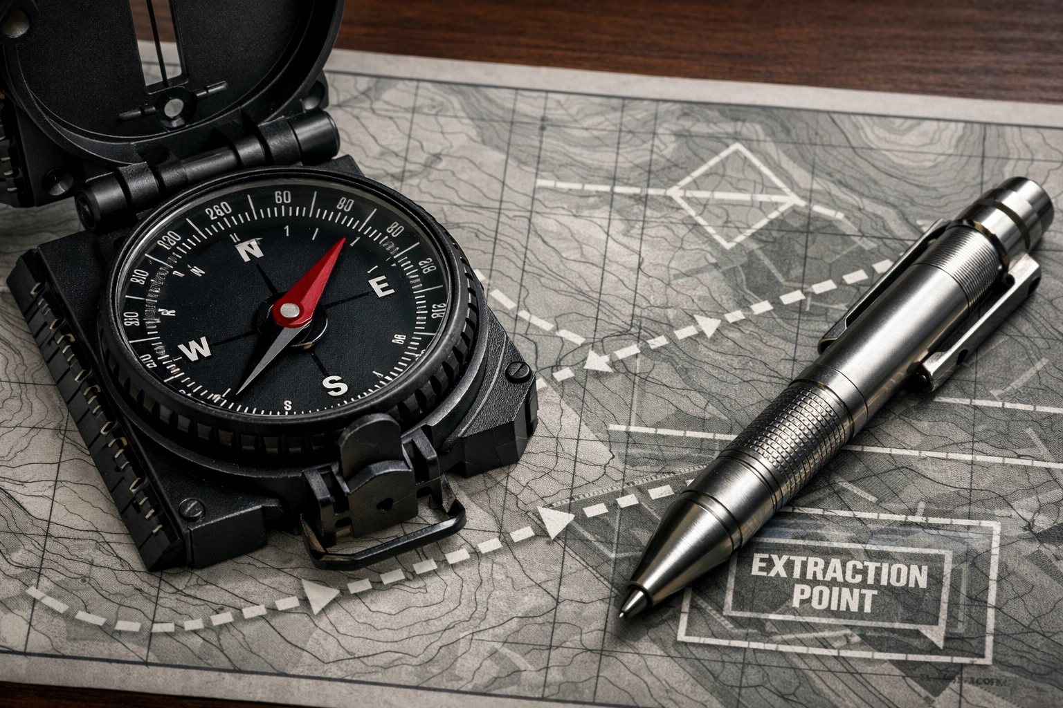 Tactical map and compass symbolizing a strategic counter-move for high-earner tax planning.