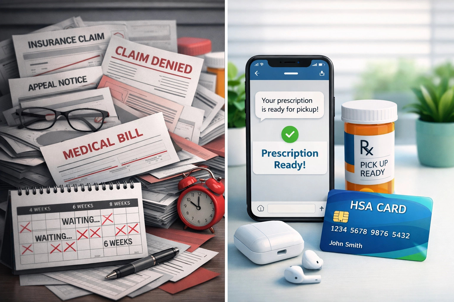Comparison of insurance hassle versus cash-pay telehealth with HSA card for GLP-1 weight loss medication