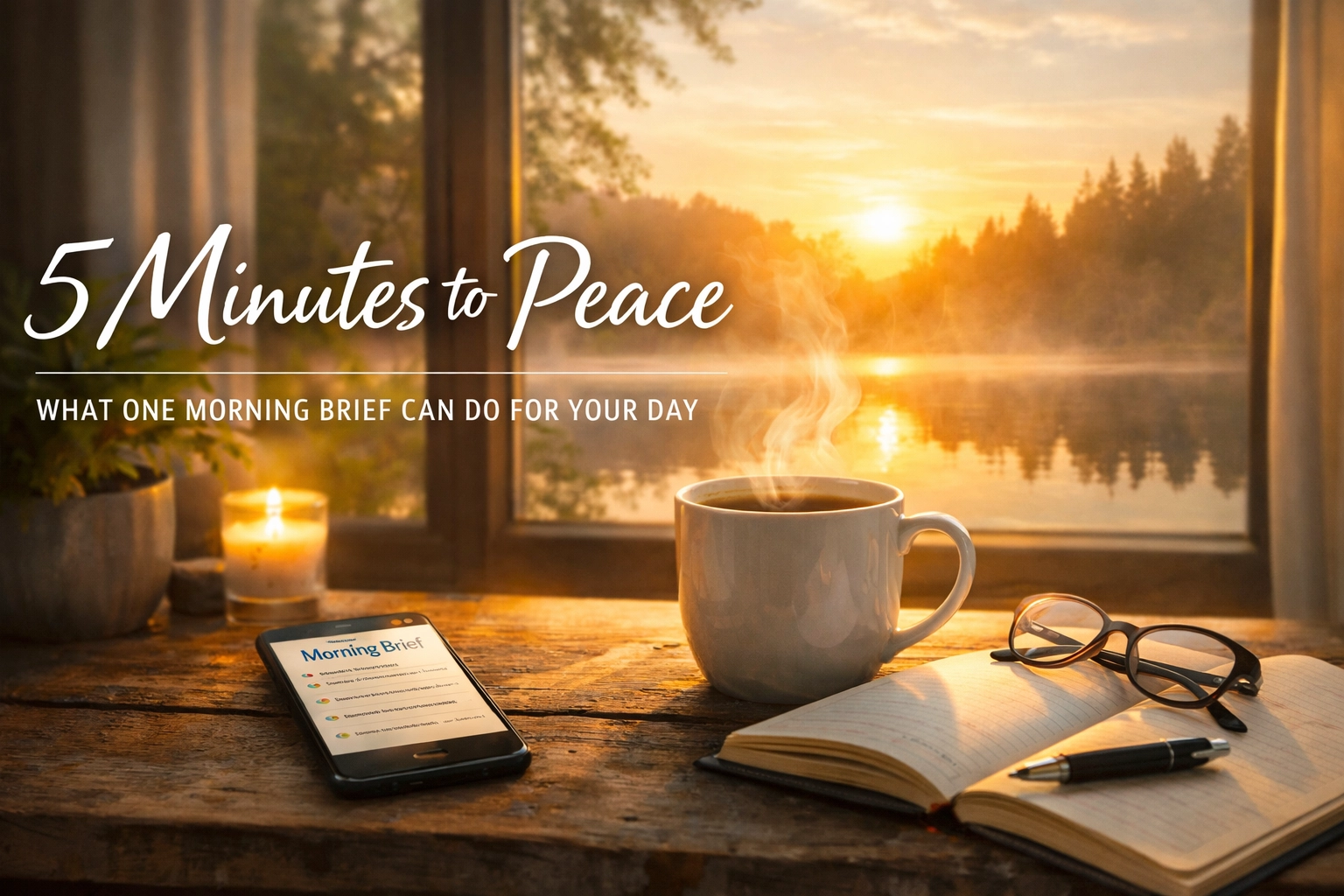 [HERO] 5 Minutes to Peace: What One Morning Brief Can Do for Your Day