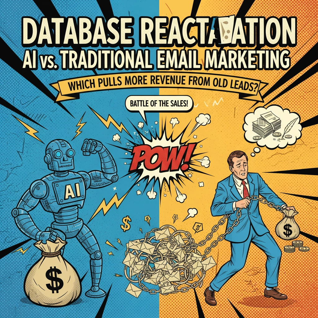 Database Reactivation AI vs. Traditional Email Marketing: Which Pulls More Revenue From Old Leads?