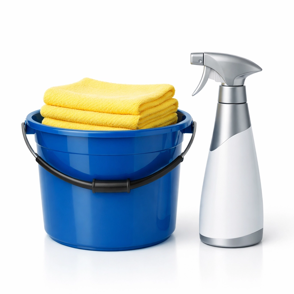 Eco-friendly cleaning tools and non-toxic supplies for safe House Cleaning Worcester MA.