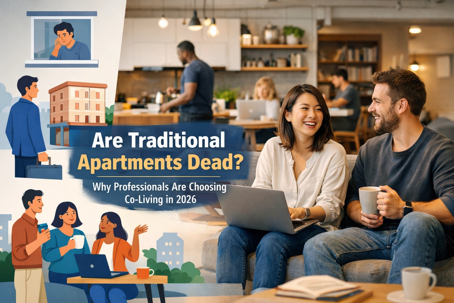 Are Traditional Apartments Dead? Why Professionals Are Choosing Co-Living in 2026