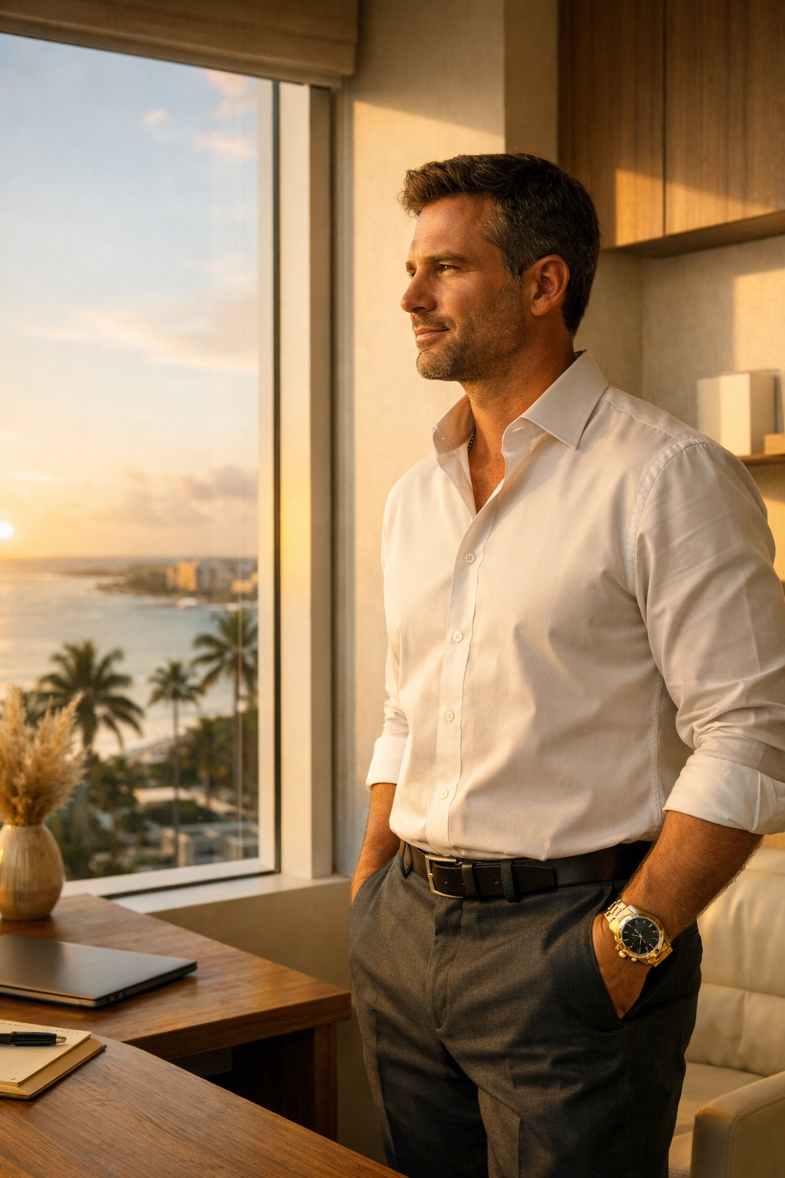 Man in West Palm Beach regaining mental clarity and vitality through professional TRT treatment.