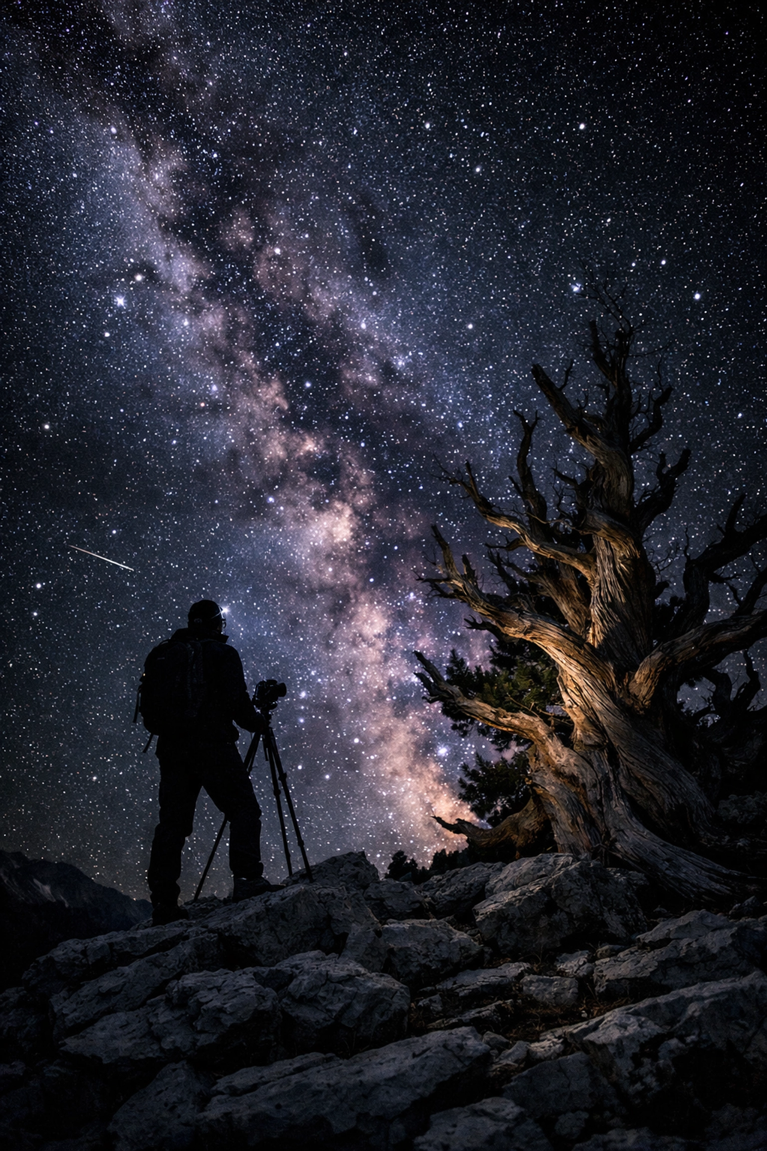 Milky Way astrophotography at Great Basin National Park, one of the best photography locations in the US.