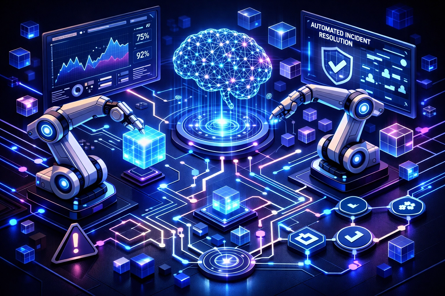 Agentic AI autonomous incident resolution and intelligent automation in ServiceNow platform