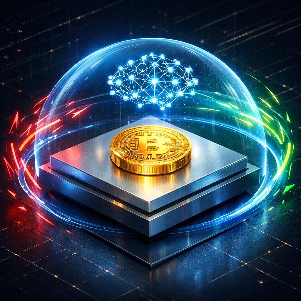 LUSD stablecoin representation showing AI-driven price stability for low-cost Web3 merchant payments.