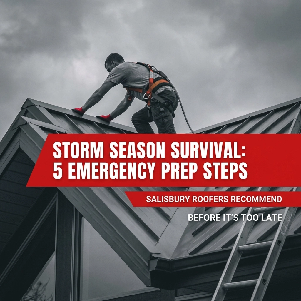 Storm Season Survival: Why Salisbury Roofers Recommend These 5 Emergency Prep Steps (Before It's Too Late)