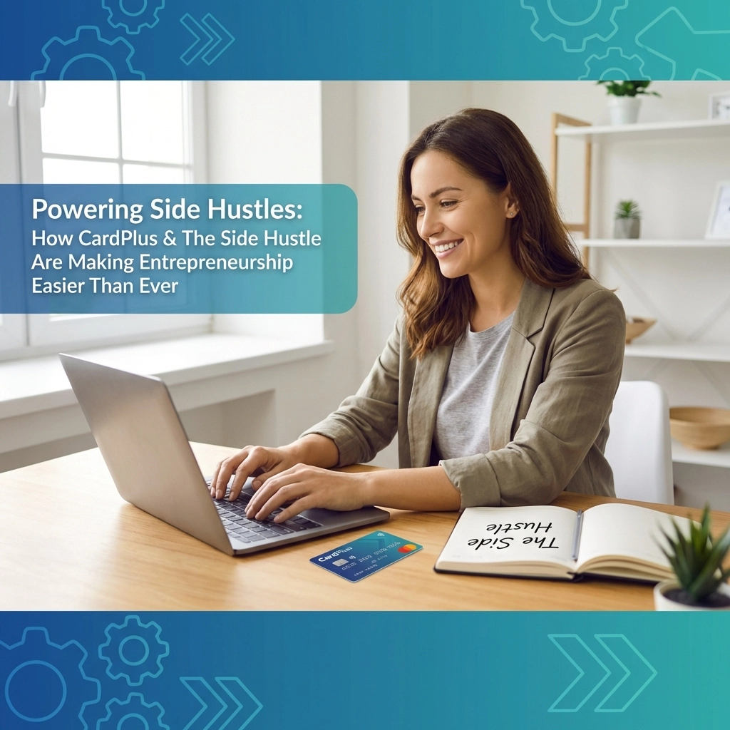 Powering Side Hustles: How CardPlus &amp; The Side Hustle Are Making Entrepreneurship Easier Than Ever