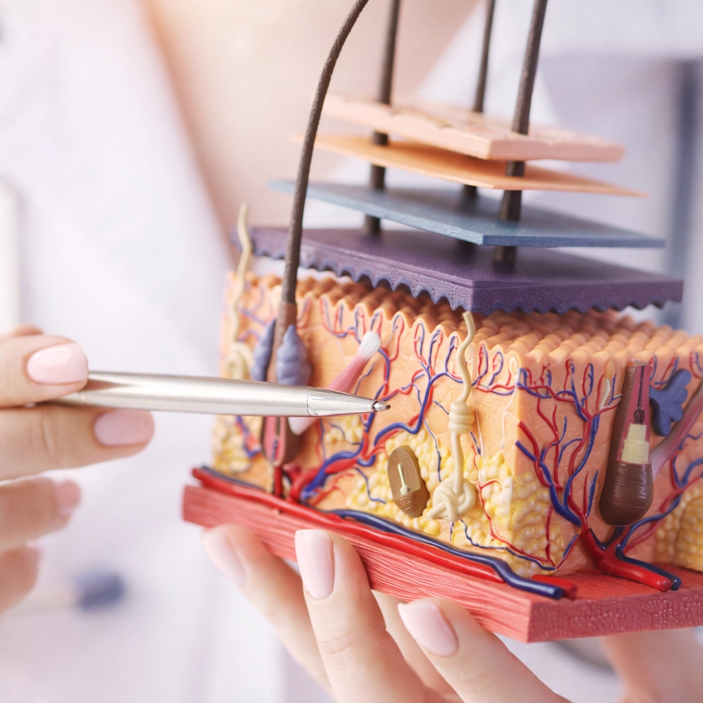 Professional Korean head spa treatment in progress