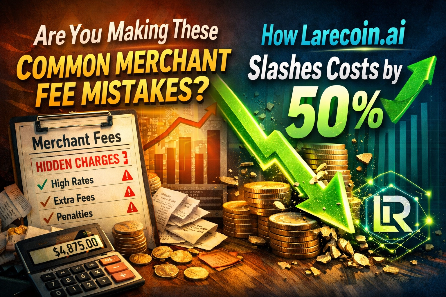 [HERO] Are You Making These Common Merchant Fee Mistakes? How Larecoin.ai Slashes Costs by 50%