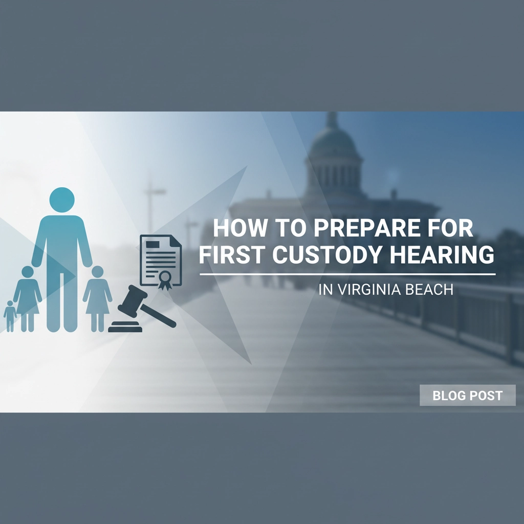 How to Prepare for Your First Custody Hearing in Virginia Beach