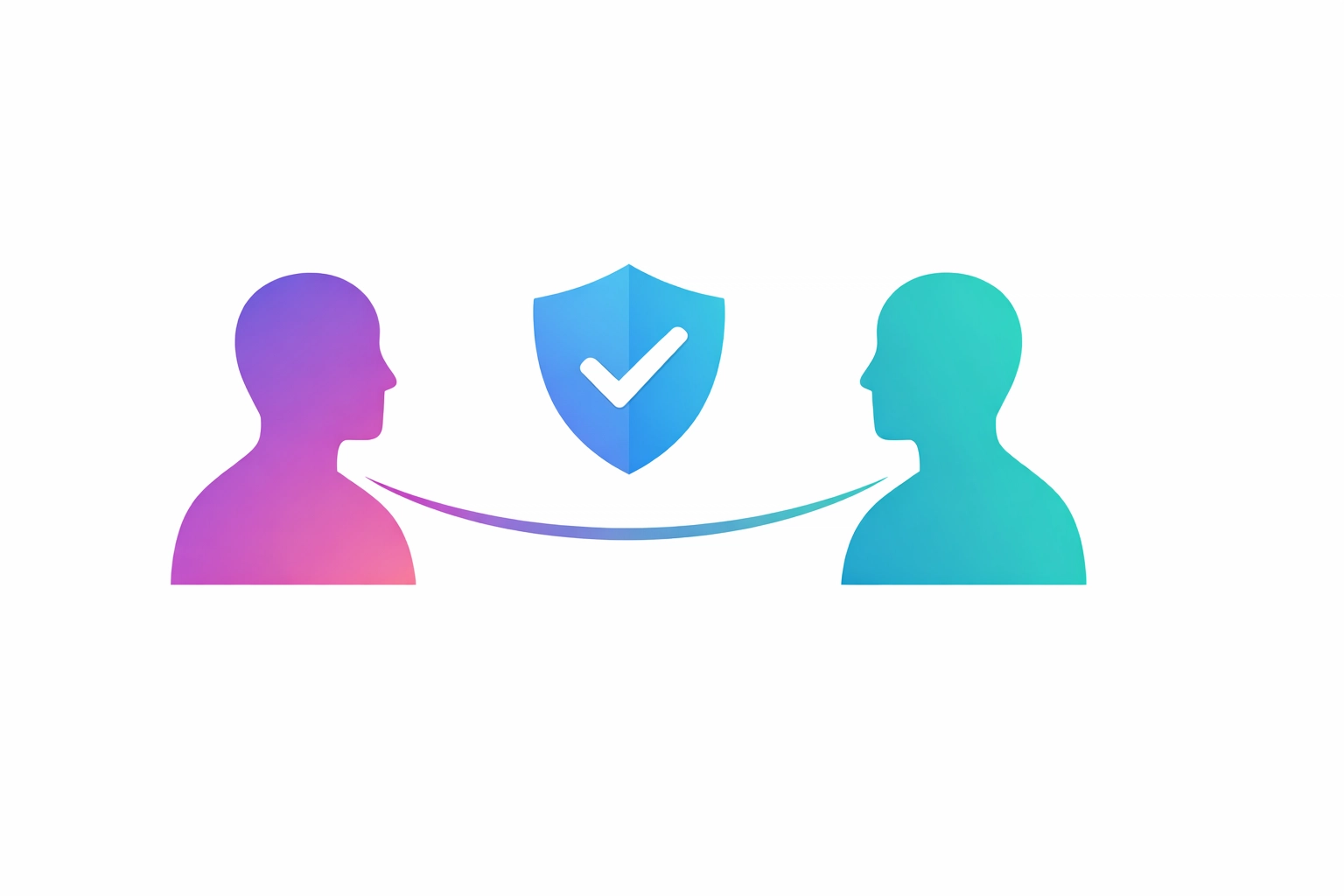 Accountability partnership model illustration for Covenant Eyes monitoring system