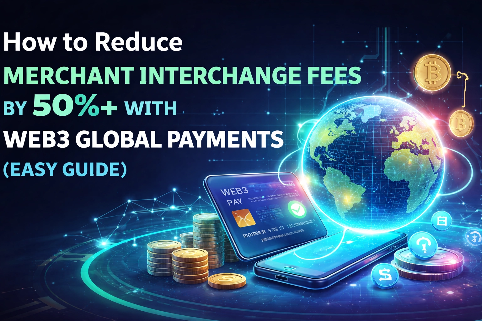 [HERO] How to Reduce Merchant Interchange Fees by 50%+ with Web3 Global Payments (Easy Guide)