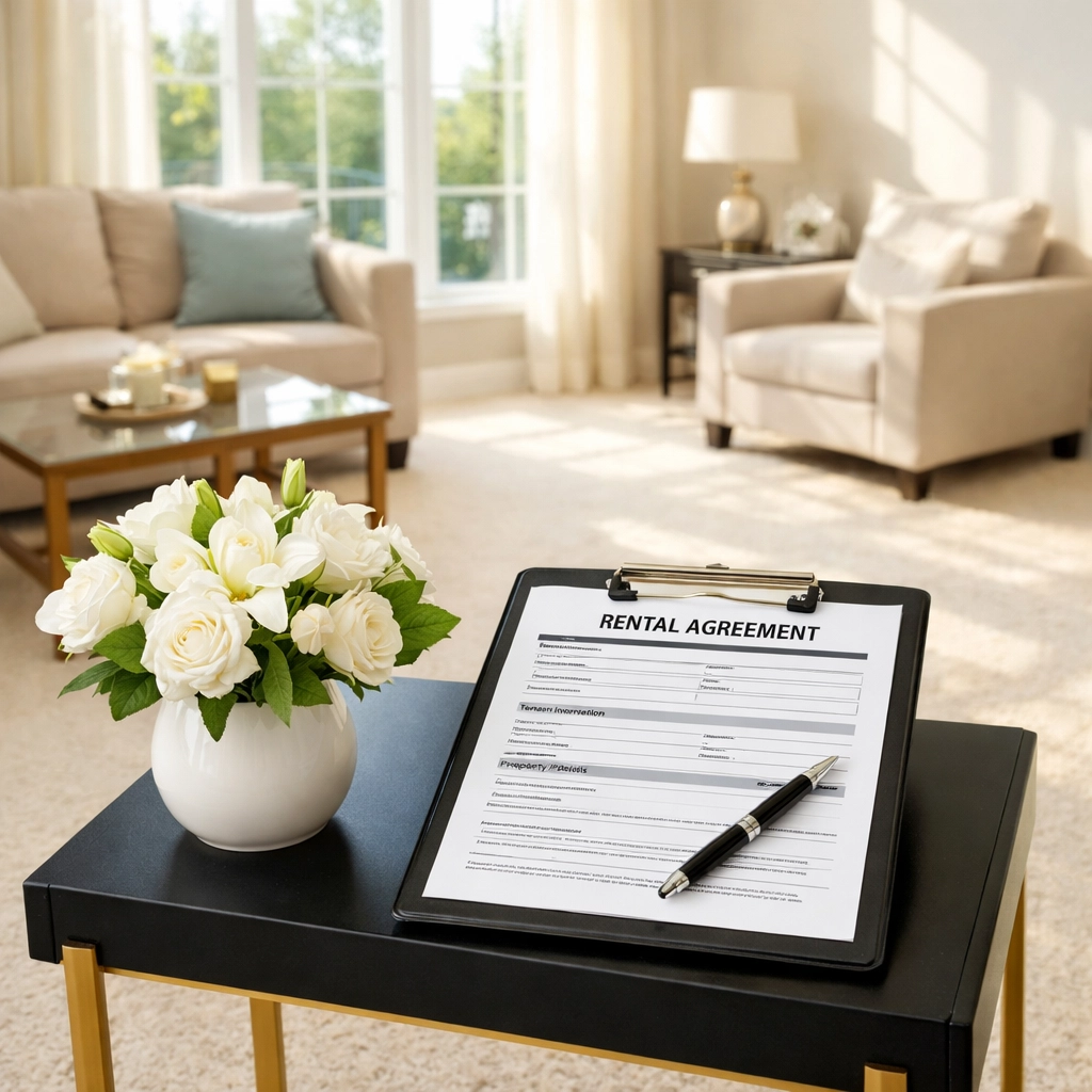 Pristine property interior prepared for new tenants with professional check-out documentation complete