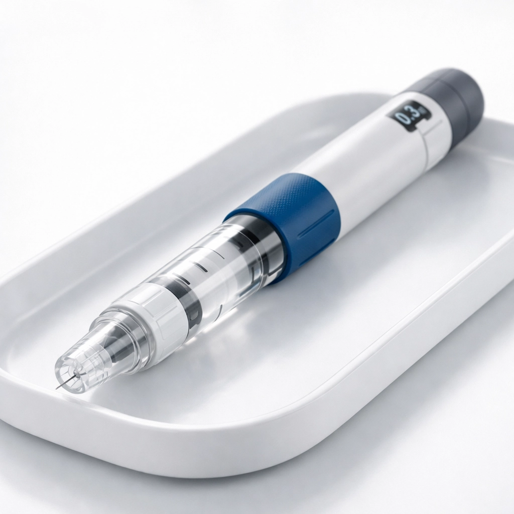 Pre-filled semaglutide injection pen for weight loss treatment
