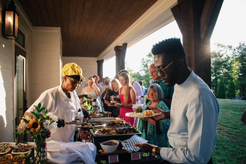 Daddy's Girl Catering at Outdoor Event