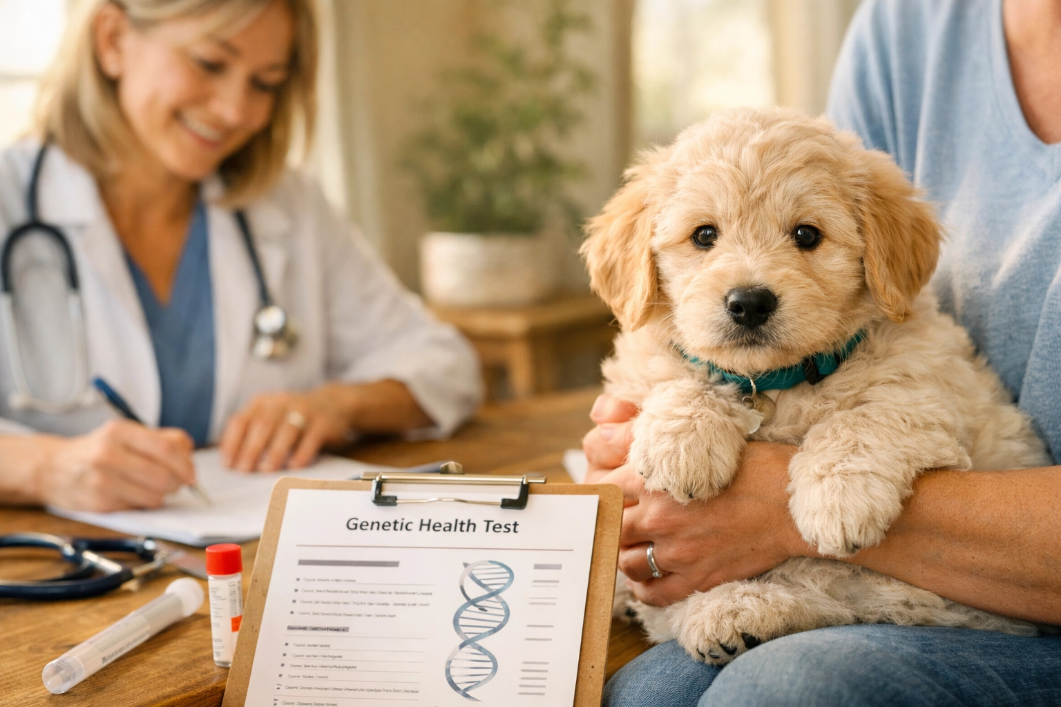 [HERO] The Genetics of Gentle: Why Health Testing Matters for Therapy Puppies
