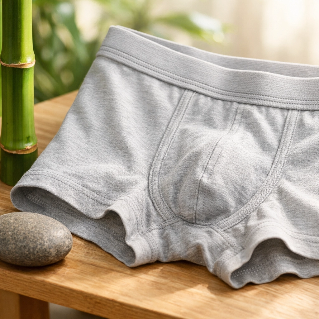 Soft, breathable bamboo mens underwear, the best material for mens underwear for sensitive skin.