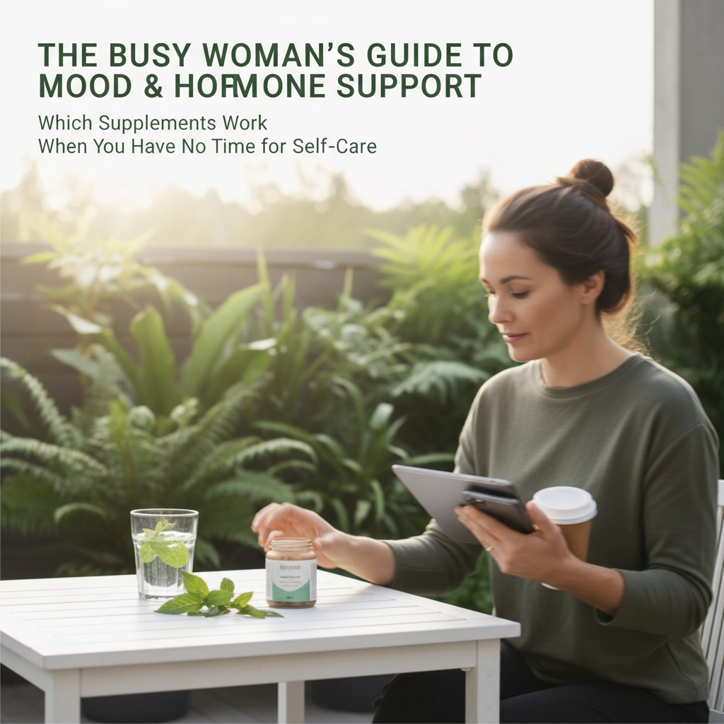 The Busy Woman&#39;s Guide to Mood and Hormone Support: Which Supplements Work When You Have No Time for Self-Care