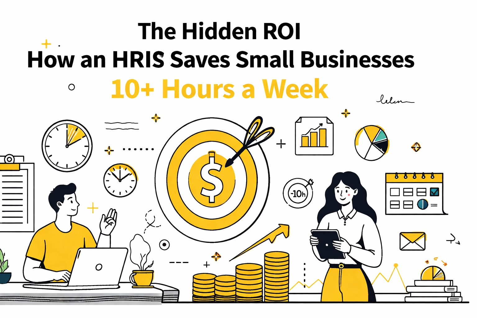 [HERO] The Hidden ROI: How an HRIS Saves Small Businesses 10+ Hours a Week