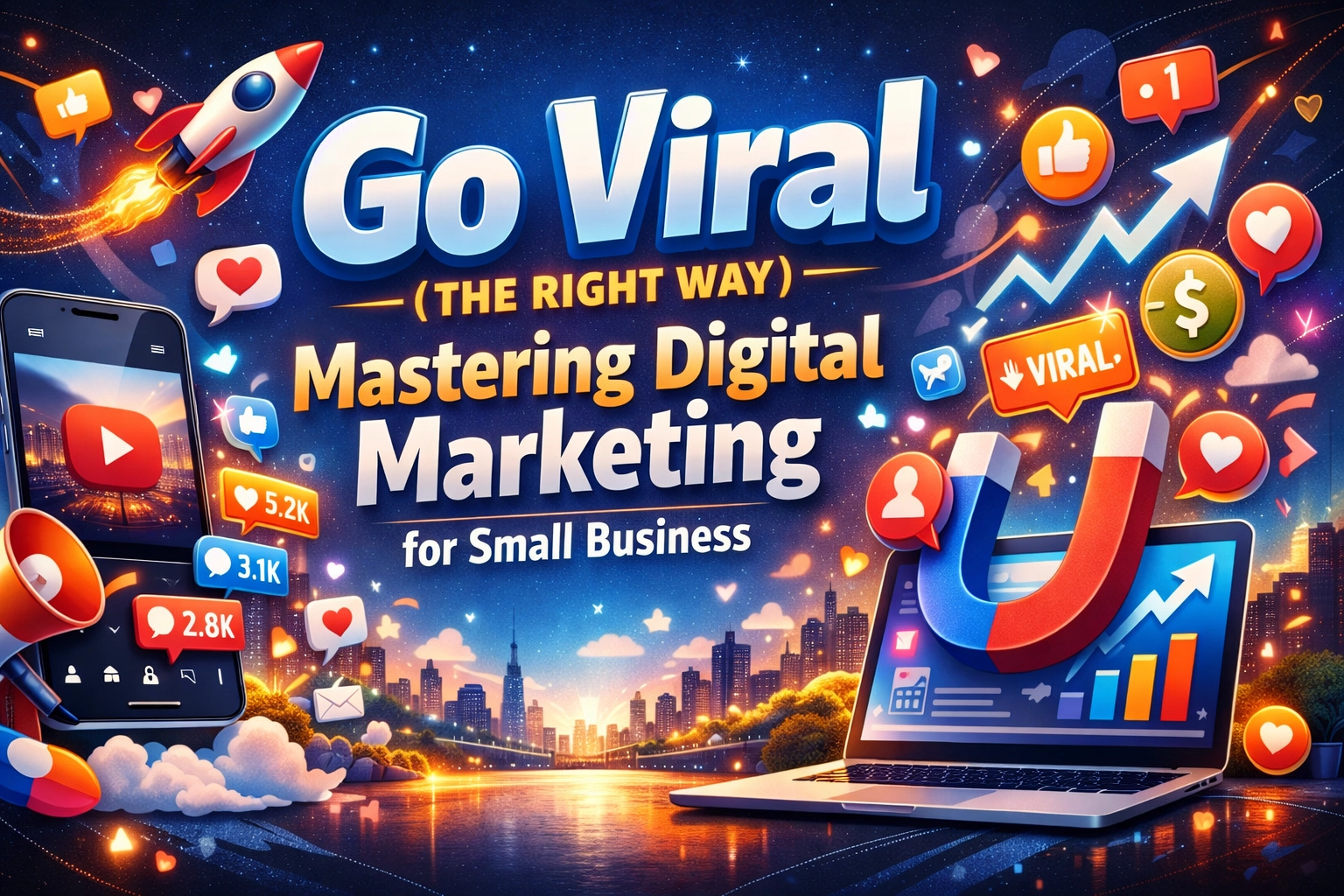 Go Viral (The Right Way): Mastering Digital Marketing for Small Business