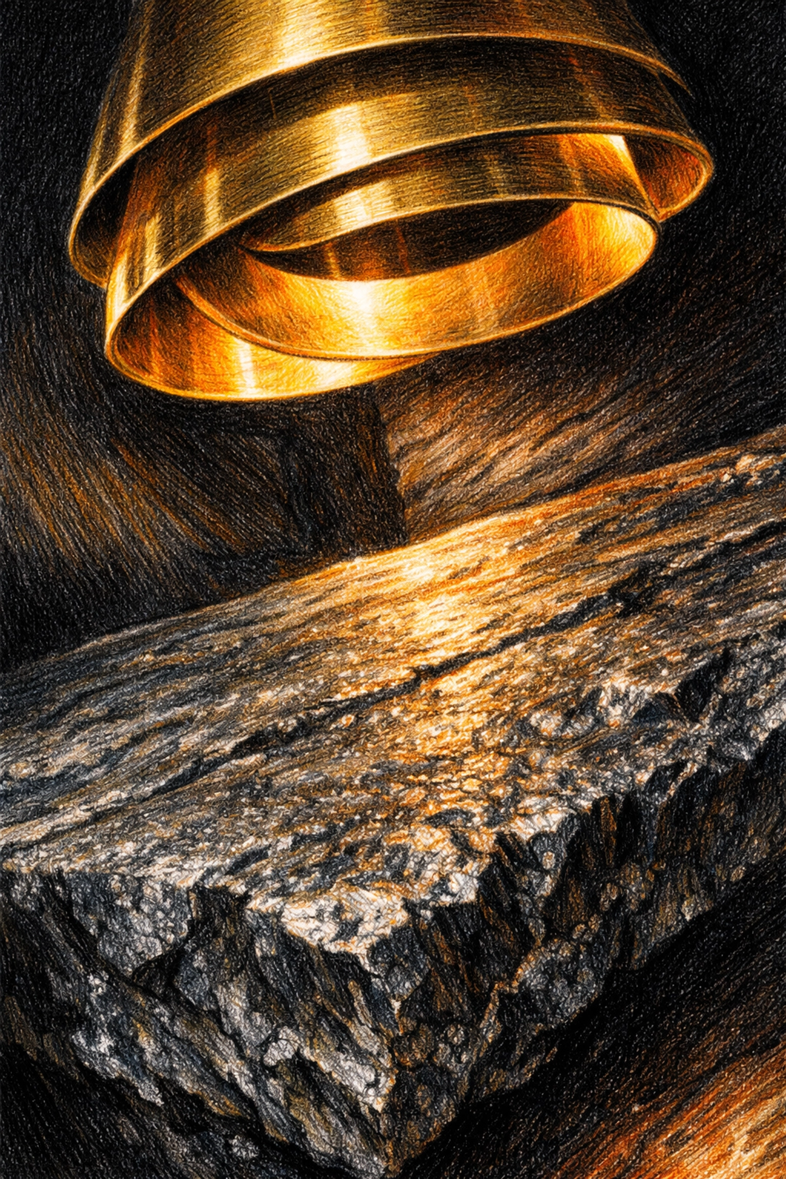 Close-up of modern hospitality lighting and textured stone creating a warm, sensory hotel lobby experience.