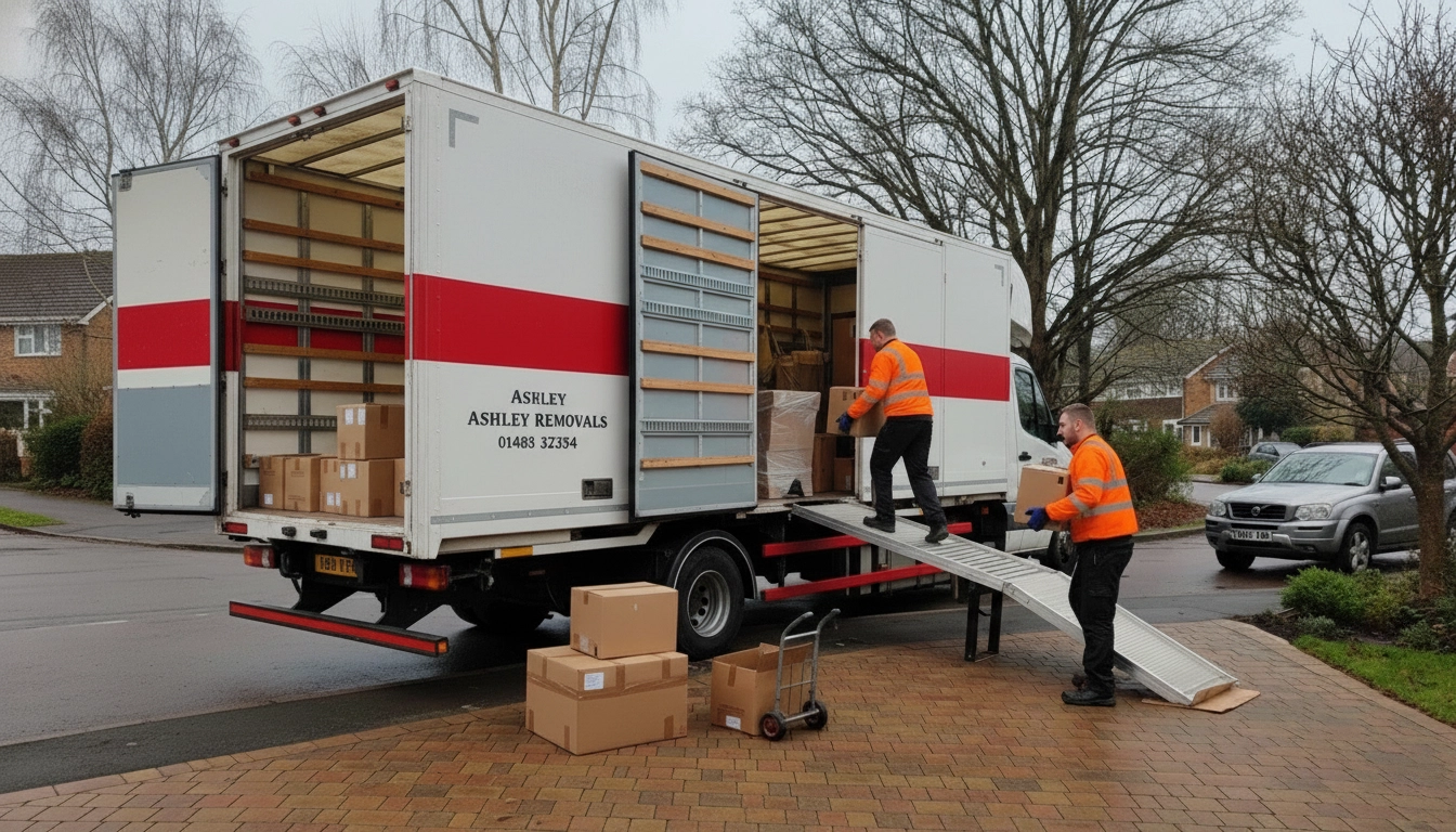 Ashley Removals Team Loading