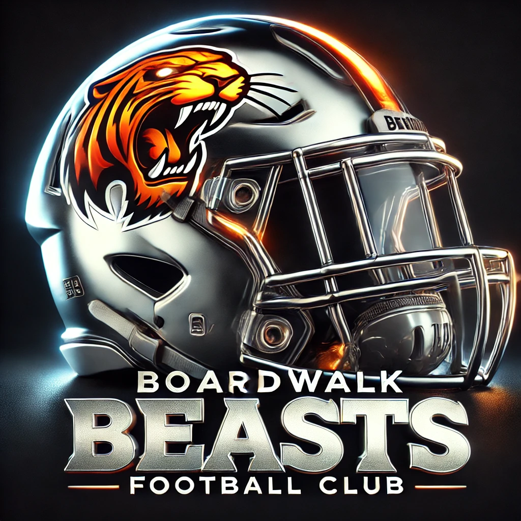Boardwalk Beasts Football Club Helmet