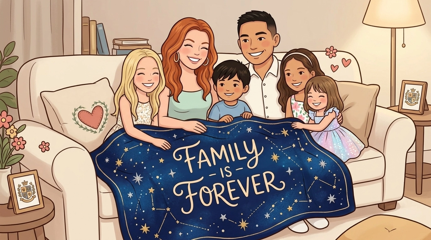 Cozy Personalized Blankets