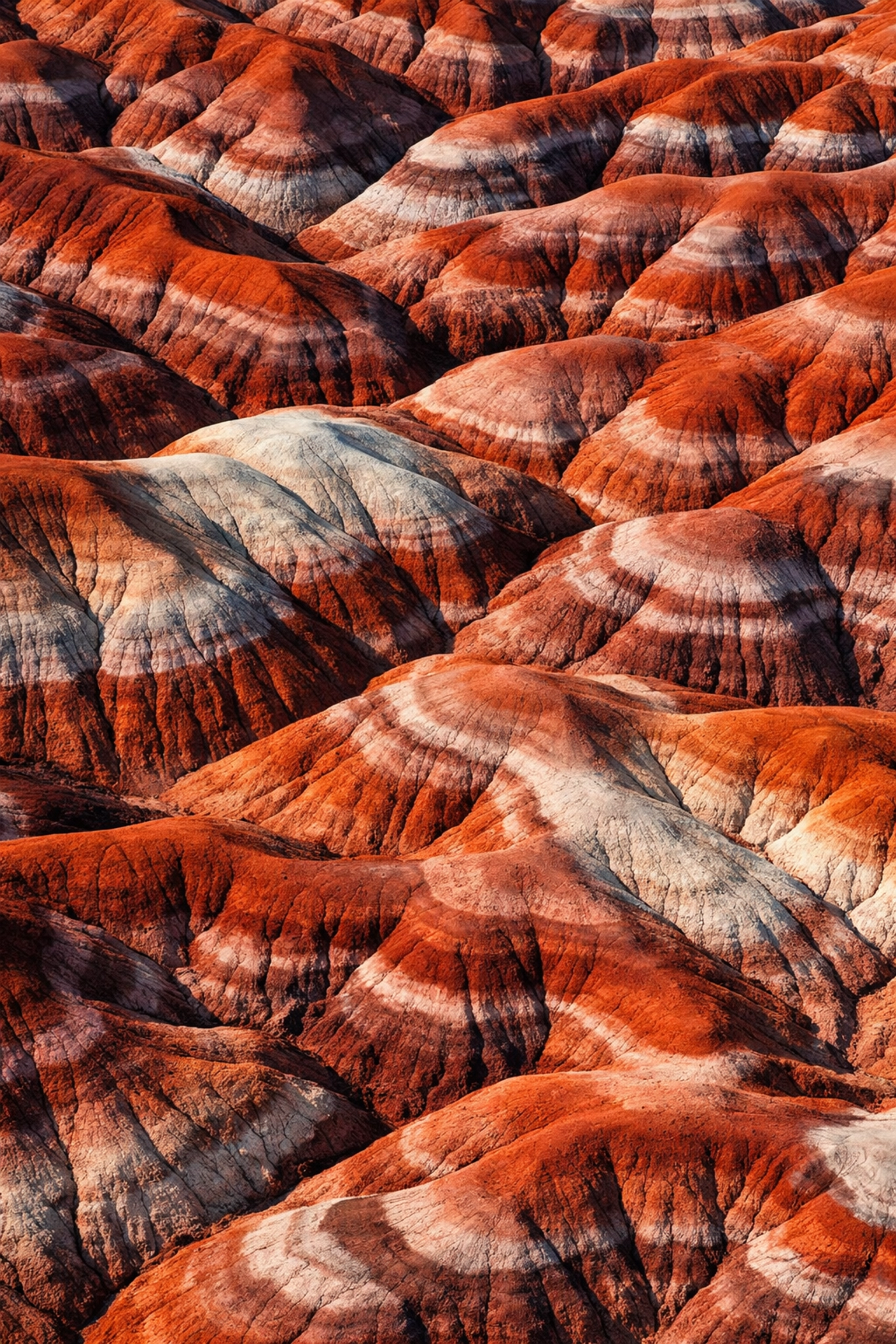 Abstract desert rock patterns and textures showing building blocks of successful landscape composition.