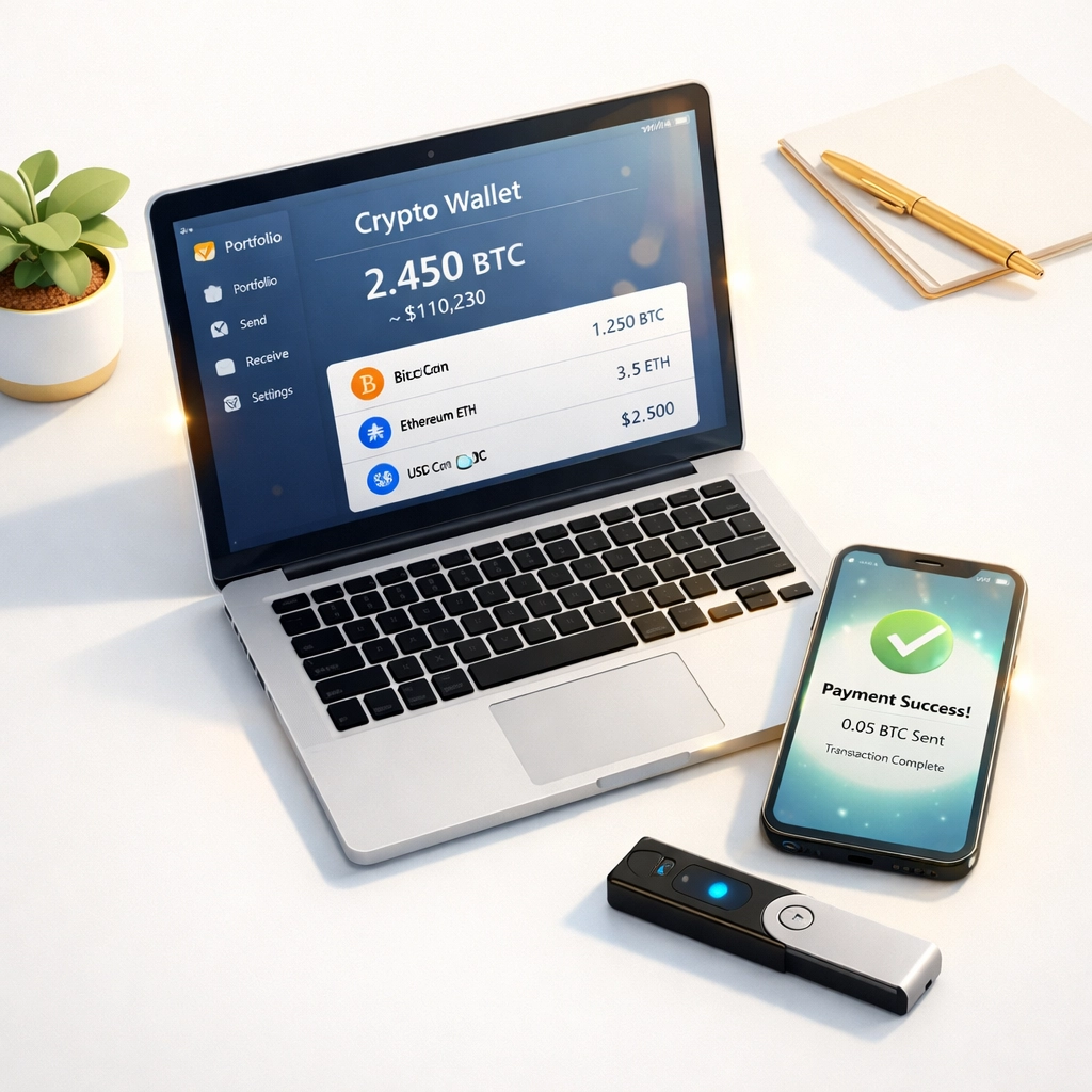 Self-custody crypto wallet setup for small business Web3 payment processing