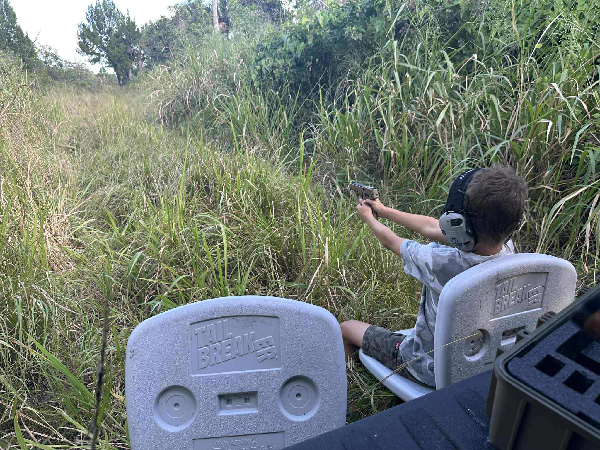 Family camping with Tailbreaker seating system