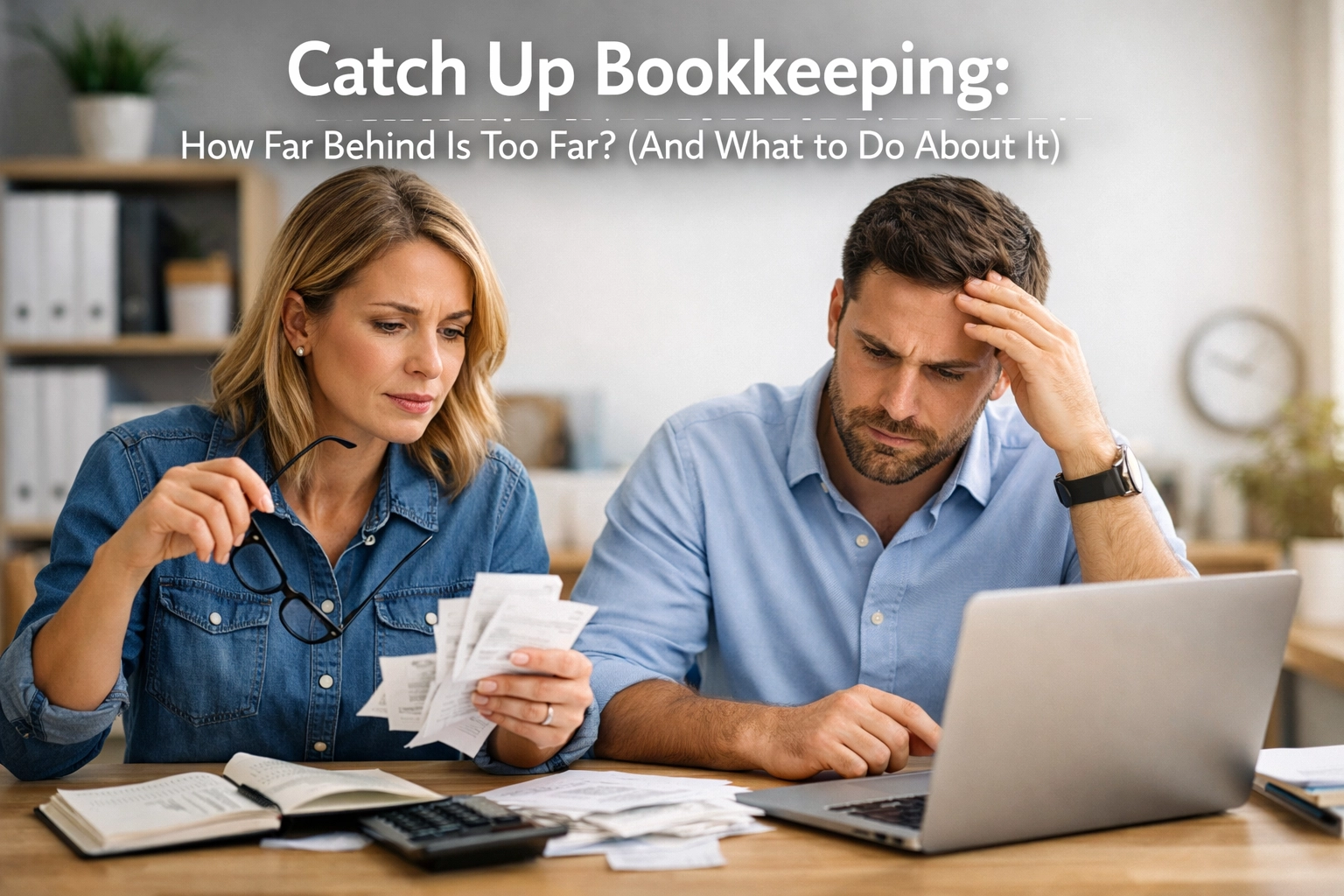 [HERO] Catch Up Bookkeeping: How Far Behind Is Too Far? (And What to Do About It)