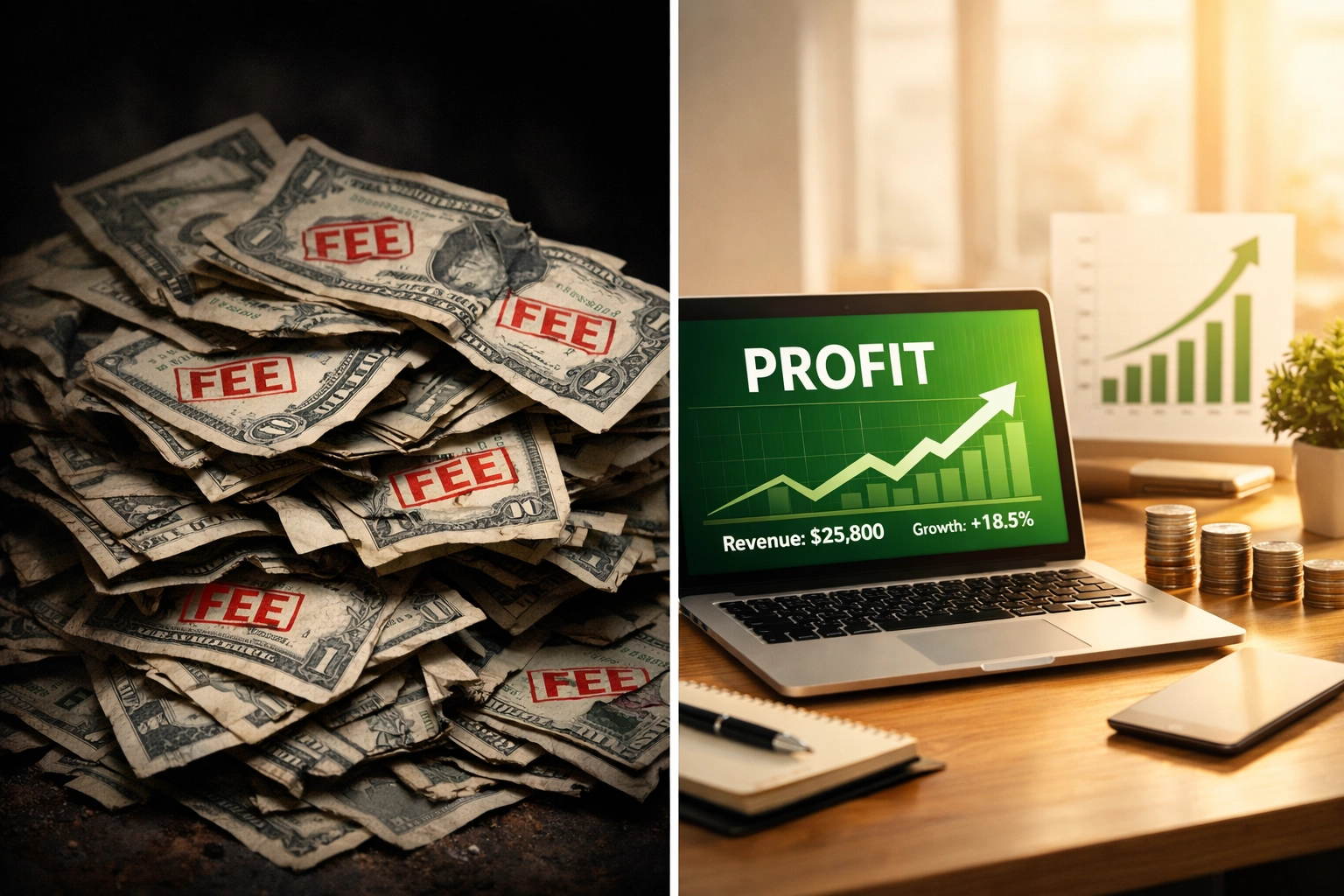 Traditional payment processor fees versus Larecoin crypto payment savings for merchants