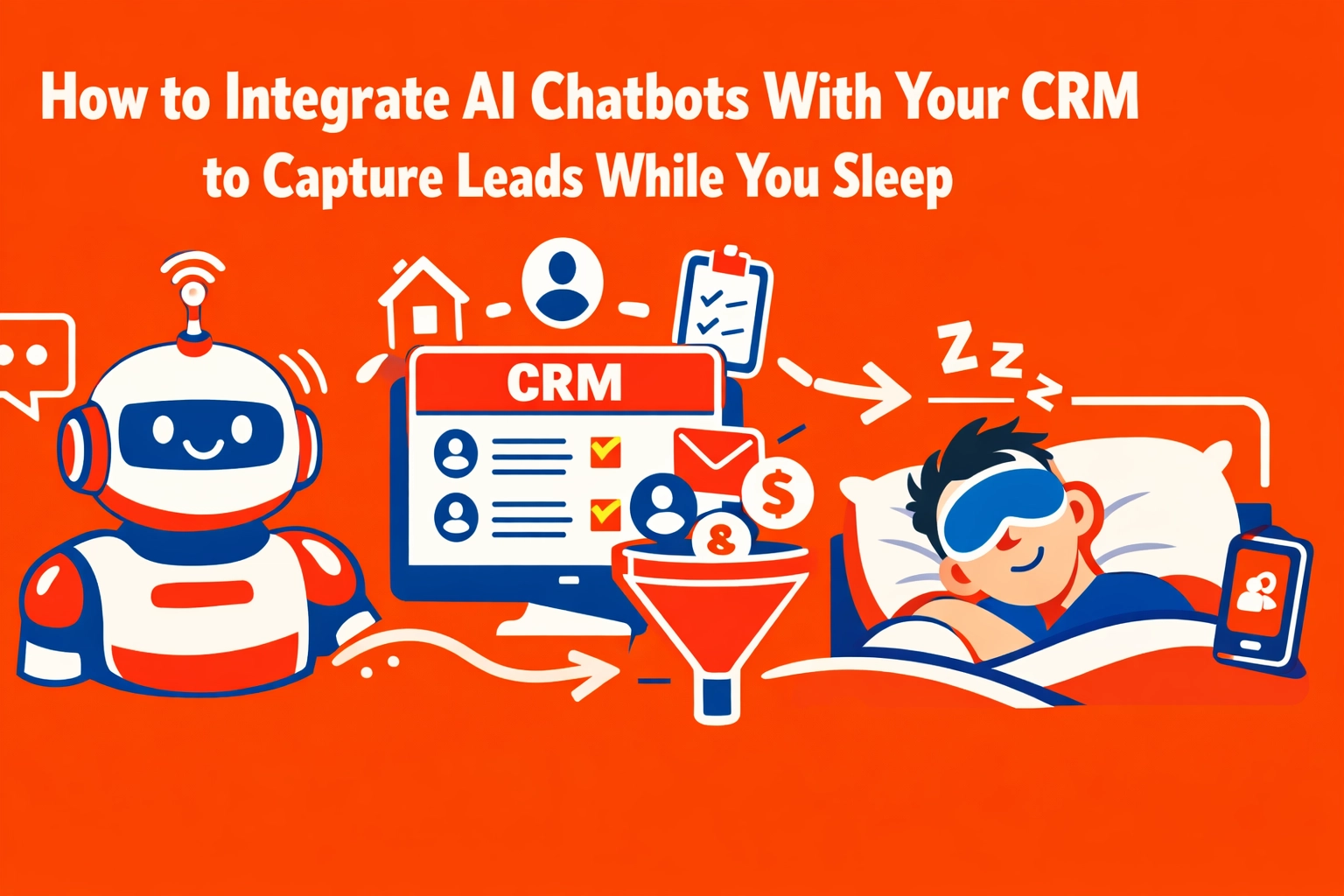 How to Integrate AI Chatbots With Your CRM to Capture Leads While You Sleep