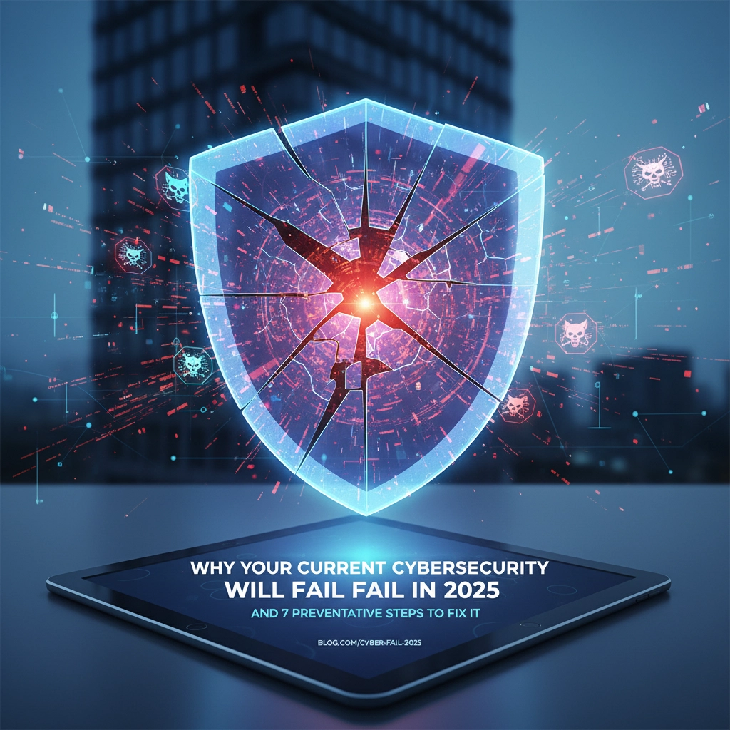 Why Your Current Cybersecurity Will Fail in 2025 (And 7 Preventative Steps to Fix It)