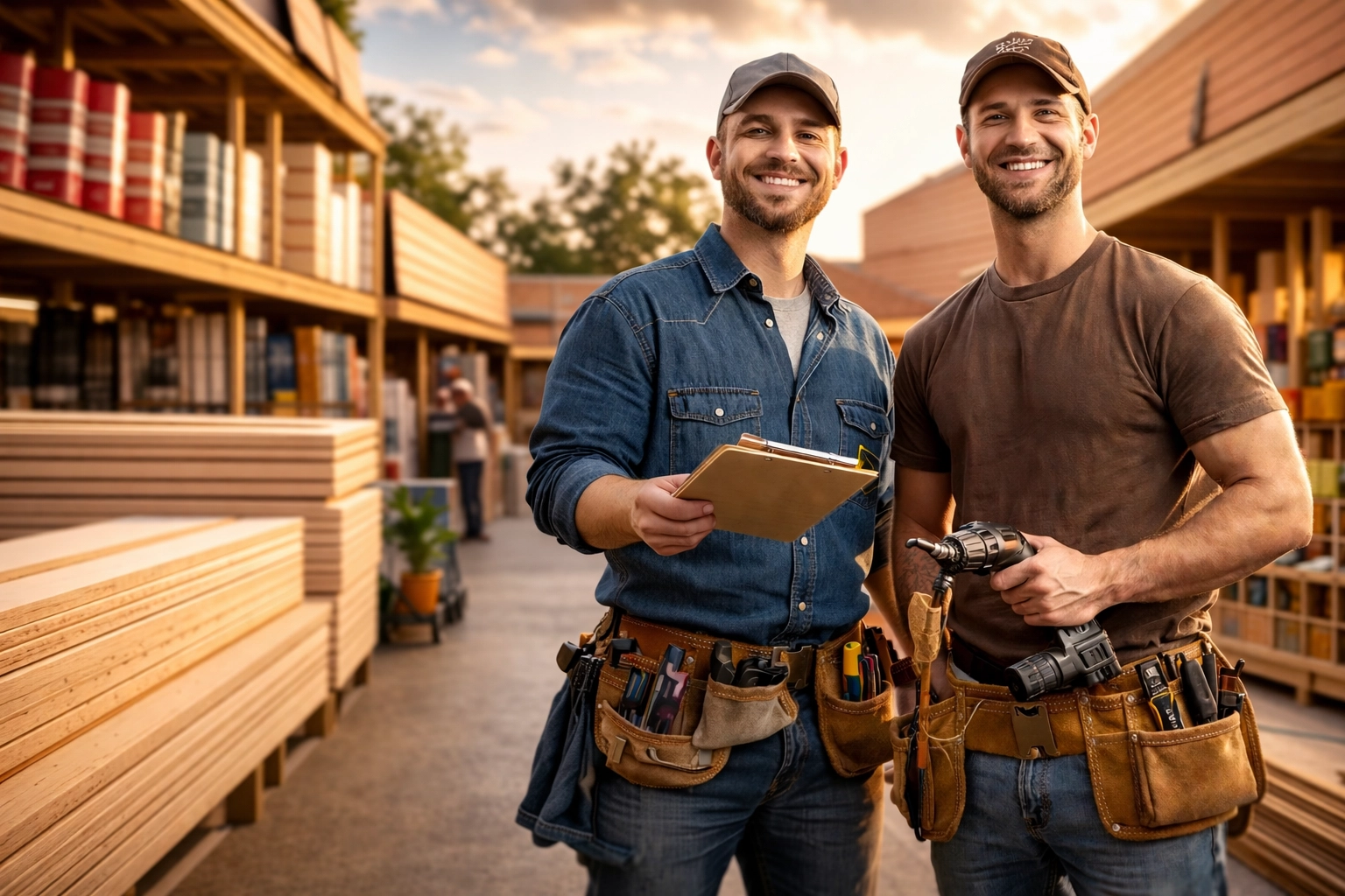 Real estate investor reviewing renovation budget and materials list to save thousands with pro discounts (real estate investment platform)