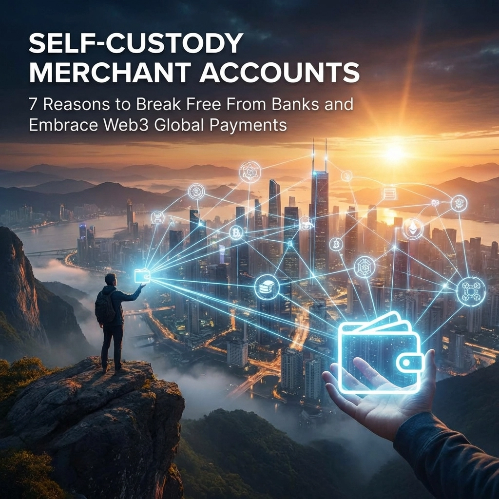 [HERO] Self-Custody Merchant Accounts: 7 Reasons to Break Free From Banks and Embrace Web3 Global Payments