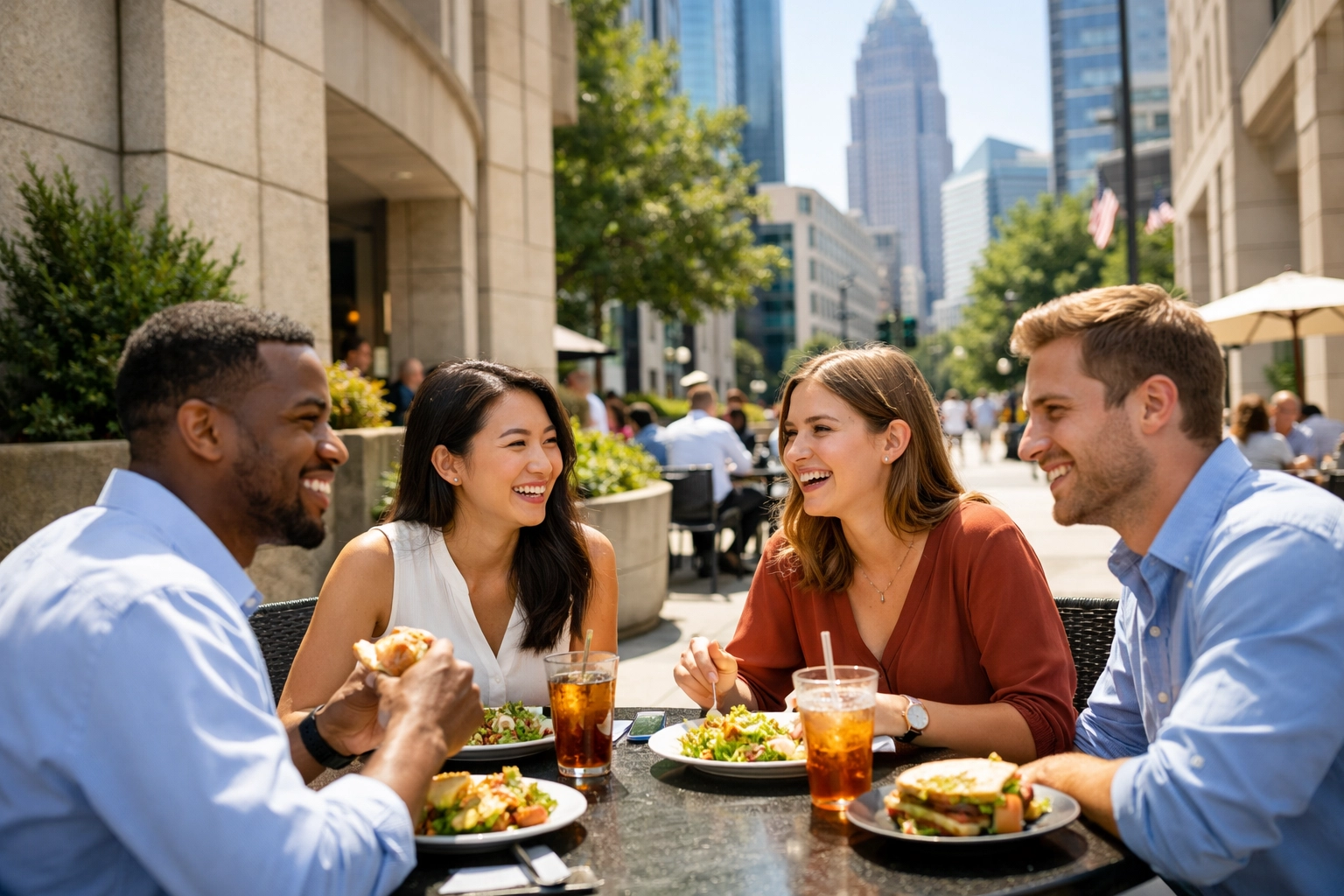 Uptown Charlotte economic growth