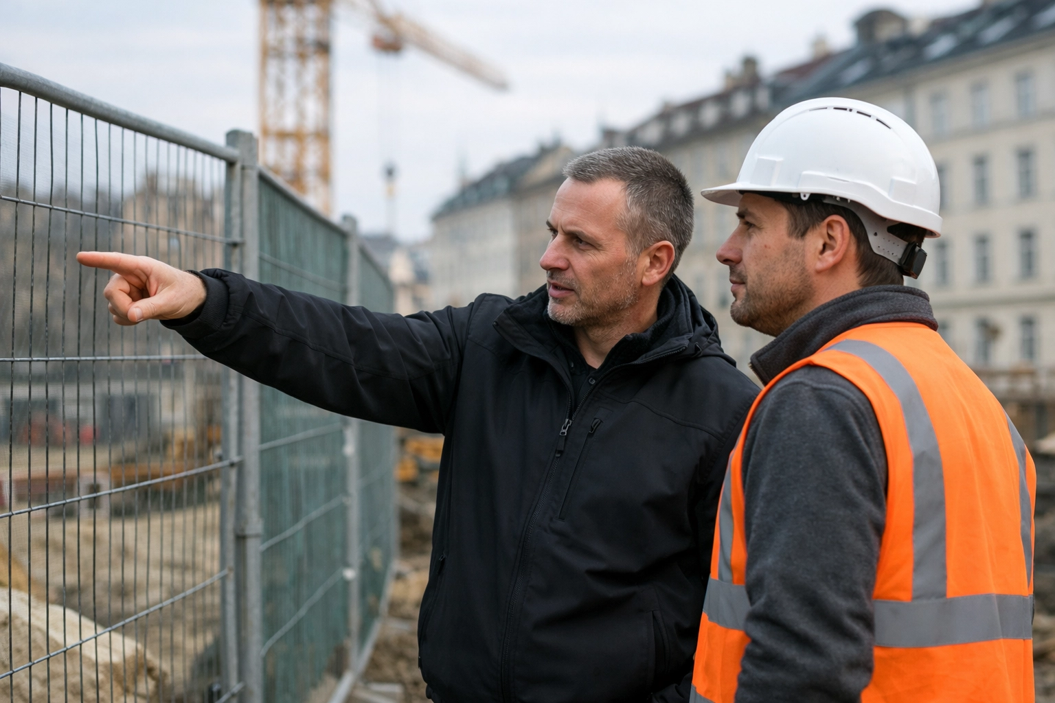 Professionelle Sicherheitsberatung zur Baustellenbewachung in Wien nach dem 8-Stufen-Konzept.
