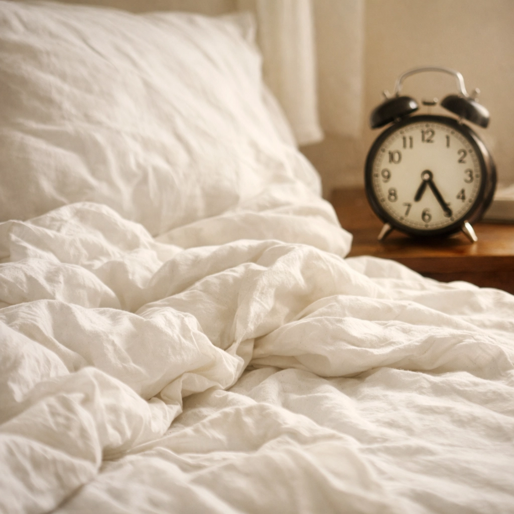 Reggeli ágy ébresztőórával - alváshiány és merevedési problémák