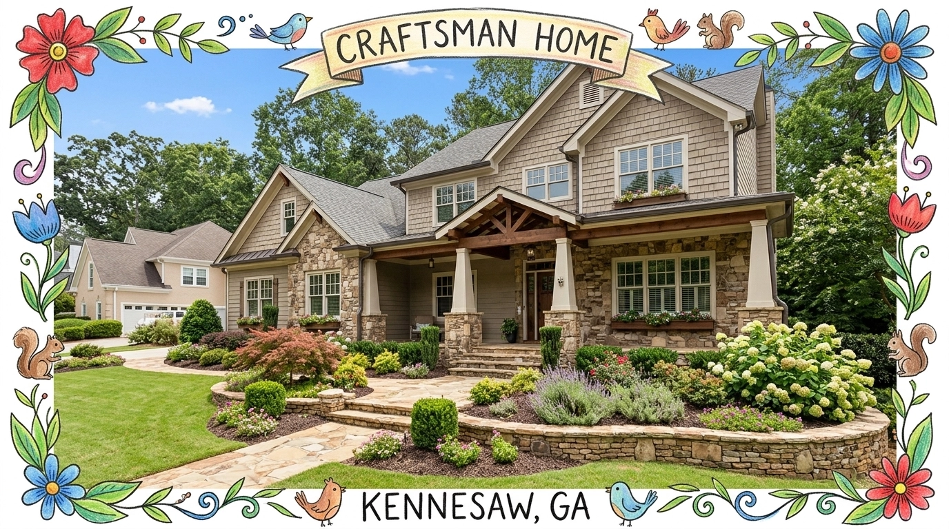 Kennesaw Craftsman Home