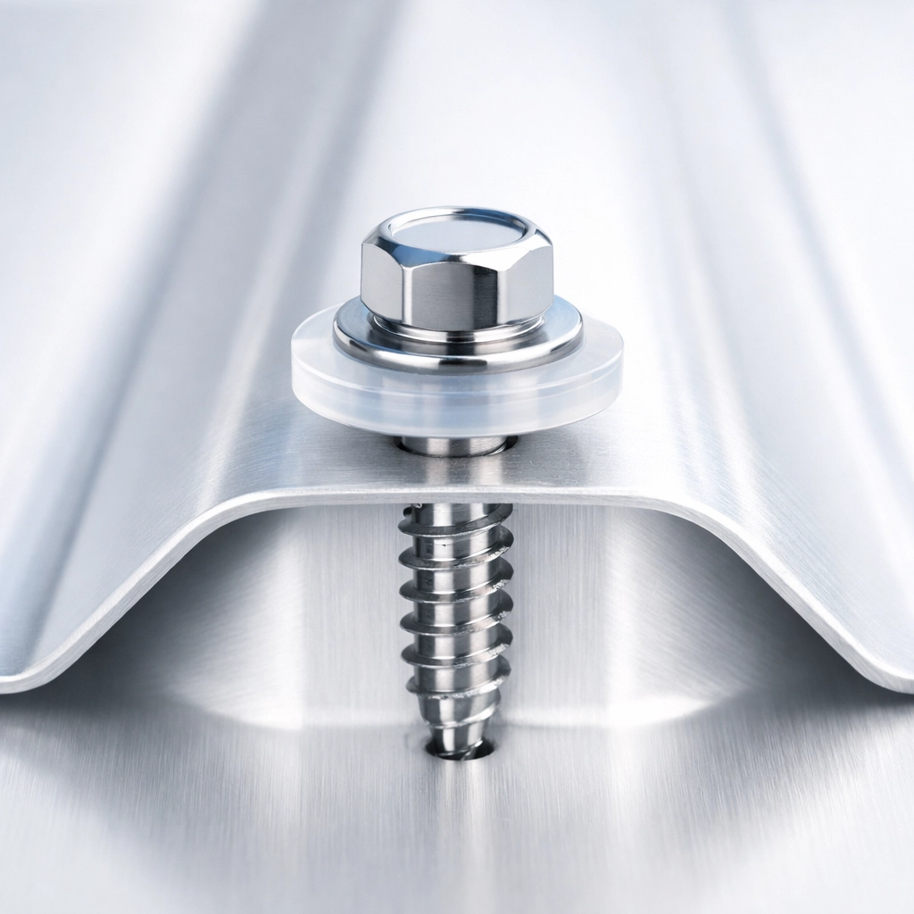 316-grade stainless steel fasteners used for durable metal roofing Northern Beaches.